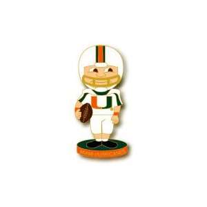  Miami Hurricanes Bobbing Head Pin: Sports & Outdoors