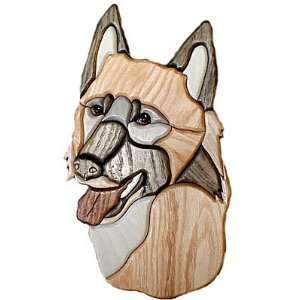  Belgian Tervuren Wooden Dog Plaque