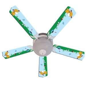  Playful Puppy 52 Ceiling Fan: Home & Kitchen