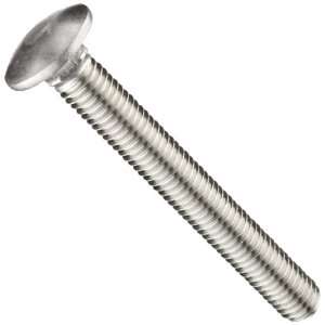 Stainless Steel Carriage Bolt, Truss Head, 1/2 13, 6 Length (Pack of 