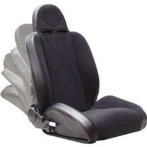   Side Full Reclining Off Road Suspension Seat BLACK Automotive