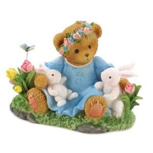 Cherished Teddies Bear & Bunny Figurine Home Decor Great Gift NEW 