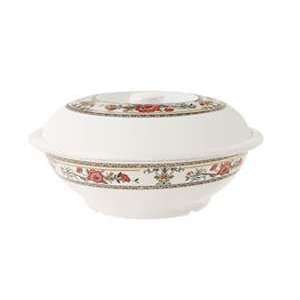 Party Bowl W/Lid, 94 Oz., 11, 3 1/4 Deep, Melamine, Dynasty Garden 