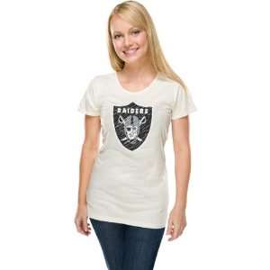   Reebok Oakland Raiders Womens Sketchy Logo T Shirt: Sports & Outdoors