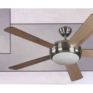  Titan Collection Ceiling Fan Satin Chrome Finish: Home 
