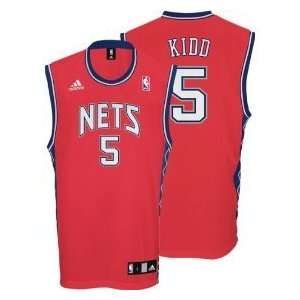  Jason Kidd New Jersey Nets Red Youth Replica Adidas NBA 