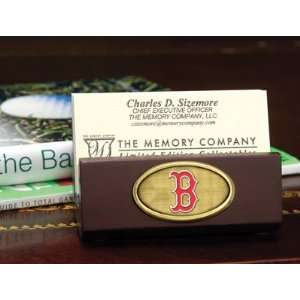  MLB Boston Red Sox Baseball Business Card Holder