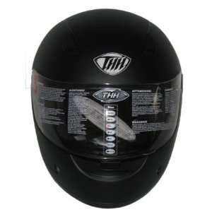   THH TS 38 Flat Black Full Face Helmet Dot Approved: Sports & Outdoors