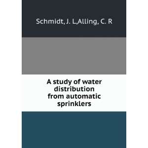  A study of water distribution from automatic sprinklers J 