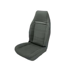   Vinyl Bucket Seat Upholstery with Graphite Cloth Inserts: Automotive