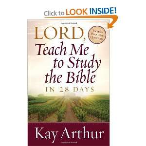  Lord, Teach Me to Study the Bible in 28 Days [Paperback 