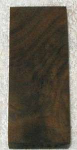 Stabilized Curly Flame Black Walnut Knife Block Lumber  