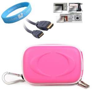  Magenta Camera Case for Sony Bloggie MHS TS20 Full HD Touch Camera 
