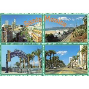 SANTA MONICA GREETINGS T 577 POSTCARD . from Hibiscus Express