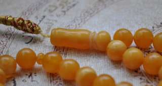 Pressed Baltic Amber Prayer Beads Worry Beads komboloi Tasbih  