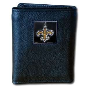   Orleans Saints NFL Trifold Wallet in a Window Box: Sports & Outdoors