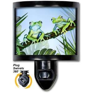  Green Frogs   Night Light: Home Improvement