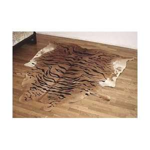  Tiger Cowhide Rug Standard Bengal