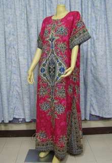 Cotton Kaftan Maxi Dress PLUS SIZE 2X  