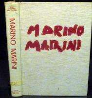 Marino Marini Complete Works, Monumental Folio, Italy Modern Sculpture 