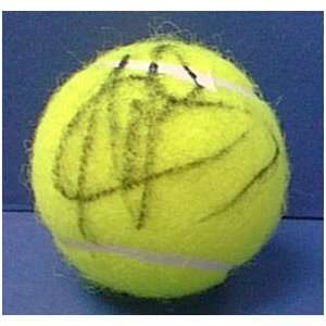 Amelie Mauresmo Autographed Tennis Ball 