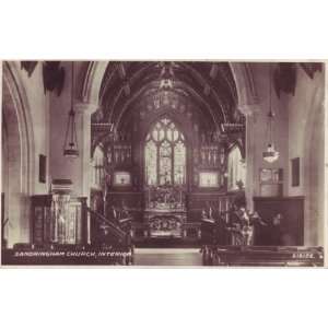 Sheet of 21 Stickers English Church Norfolk Sandringham Church NK26 