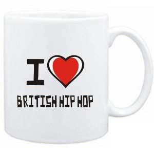    Mug White I love British Hip Hop  Music: Sports & Outdoors