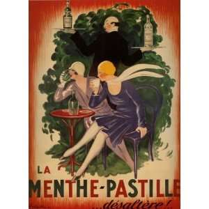  La Menthe   Pastille   Drink Poster: Home & Kitchen