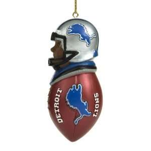   NFL Detroit Lions Team Tacklers Ornament (Set of 2): Sports & Outdoors