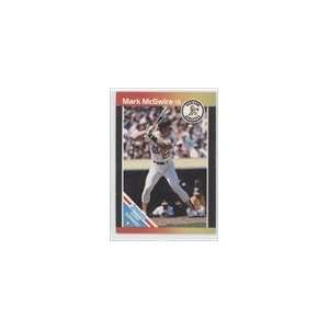    1989 Donruss Grand Slammers #7   Mark McGwire Sports Collectibles