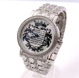   1900076 ladies fairy tale collection watch stainless steel case bezel