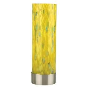    Lite Source Arte Accent Table Lamp LS 2285YLW: Home Improvement
