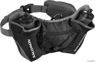 Ideal for long training runs, this hip belt carries two bottles with 