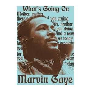 Marvin Gaye Whats Going On Large T shirt