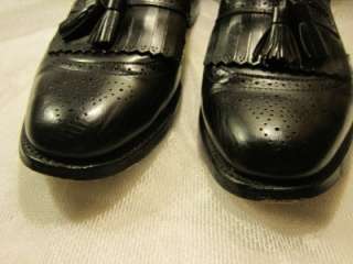 Allen Edmonds Bradenton Mens BLACK Dress Loafers Shoes 9.5D  