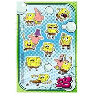  SpongeBob SquarePants Bubbles Party Sticker Sheets: Toys 