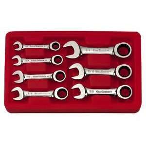  K D 7 Piece Fractional Stubby Combination GearWrench Set 