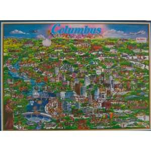    Buffalo City of Columbus; 529 Piece Jigsaw Puzzle: Toys & Games