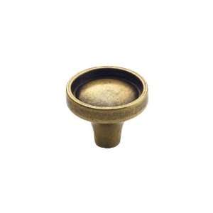  Galleria Odeon Signature Distressed Brass Knob: Home 