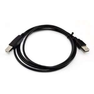 Black 5 ft Hi Speed USB 2.0 Printer Scanner Cable Type A Male to Type 