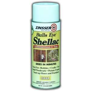  12 Oz Clear Bulls Eye Shellac Spray 00408 [Set of 6]