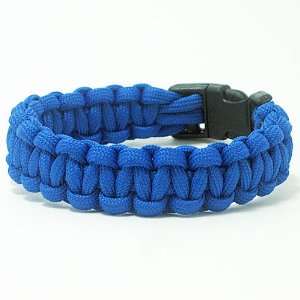  Outdoor Bunkers Cobra Survival Bracelets , Blue , 7 