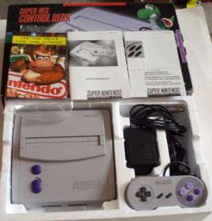   1997 Super Nintendo Entertainment System Super NES SNS 101 Mini  