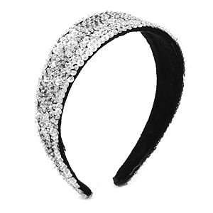  JUKO Sequined Headband, silver, 1 ea Beauty