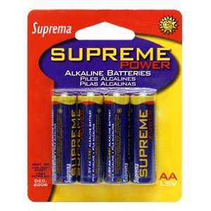 Suprema Supreme Power AA Alkaline Batteries Electronics