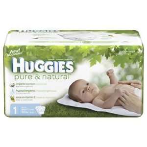   & Natural Diapers, Size S1, Super Mega 66 ea