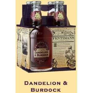Fentimans Natural Soda, Dandelion & Burdock, 4   9.3 Ounce Bottles 