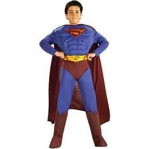   Superman Returns Deluxe Muscle Chest Officially License Costume Toys