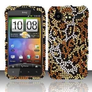 Plastic Bling Rhinestone Case for HTC Incredible 2 6350 / Incredible S 
