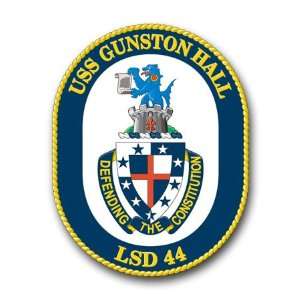   Navy Ship USS Gunston Hall LSD 44 Decal Sticker 3.8 